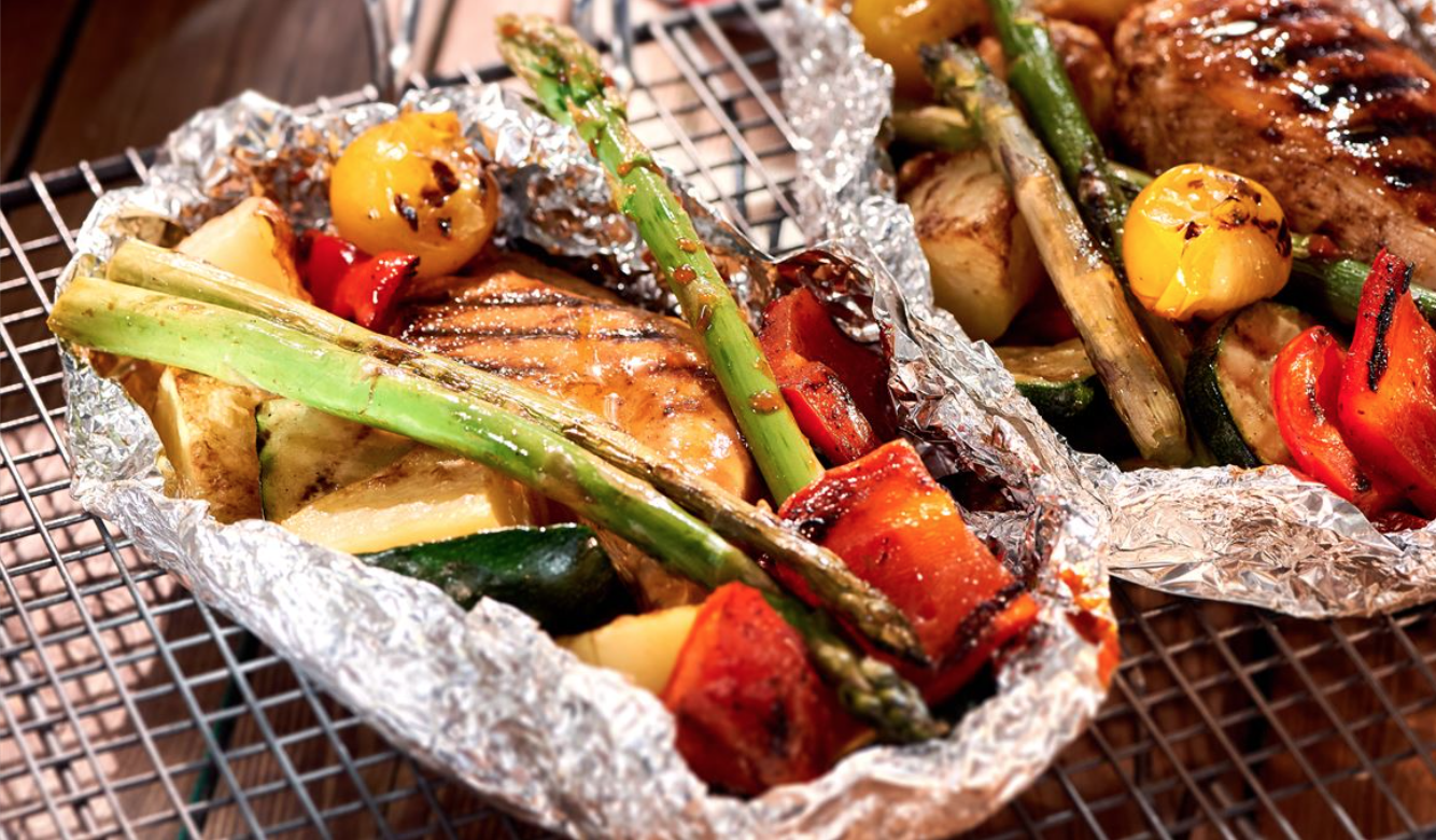 papillote de pechuga de pollo